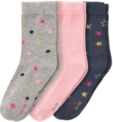 3 Paar Mädchen Socken im Set