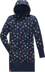 Mädchen Sweatkleid mit Stern-Allover