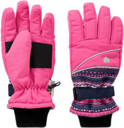 Mädchen Handschuhe mit Norweger-Muster