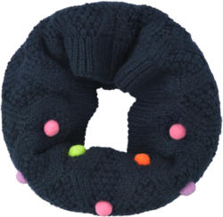 Baby Snood mit bunten Pompons