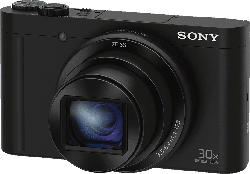SONY Cyber-shot DSC-WX500 Zeiss NFC Digitalkamera Schwarz, 18.2 Megapixel, 30x opt. Zoom, TFT-LCD, Xtra Fine, WLAN