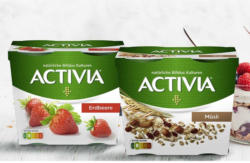 Danone Activia versch. Sorten, jede 4 x 115 g = 460-g-Packung
