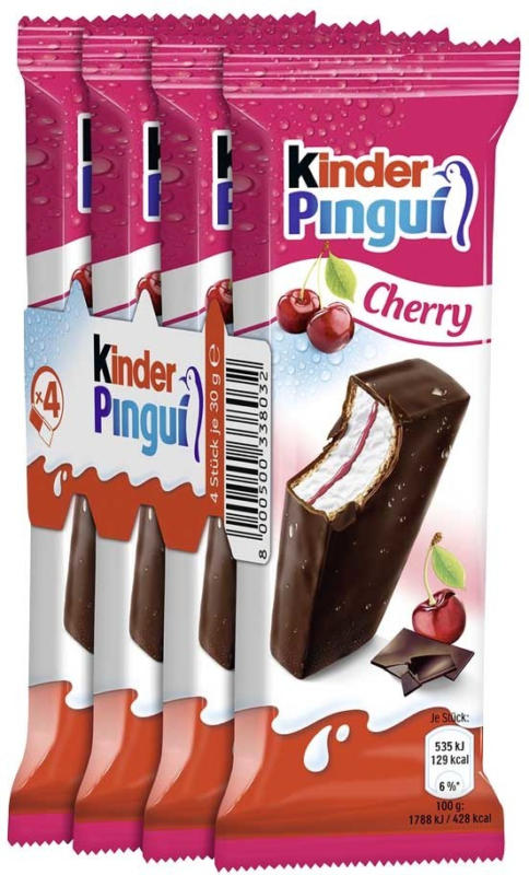 kinder Maxi King 3 x 35 g = 105 g oder Pingui 4 x 30 g = 120 g, versch. Sorten, jede Packung