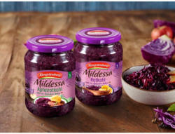 Mildessa Rotkohl oder Apfelrotkohl jedes 720-ml-Glas/650 g Abtropfgewicht