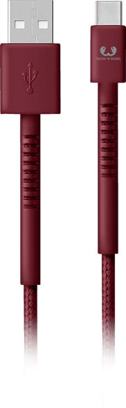 FRESH N REBEL Fabriq, Ladekabel, Ruby Red