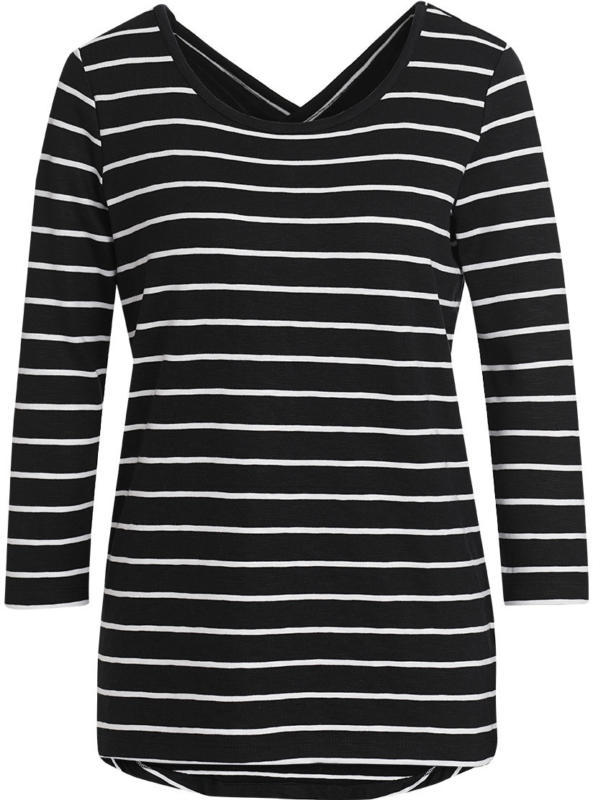 Damen Shirt mit gekreuzten Trägern (Nur online)