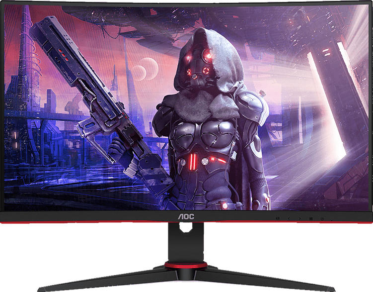 AOC C24G2AE 23.6 Zoll Full-HD Gaming Monitor (1 ms Reaktionszeit, FreeSync, 165 Hz)