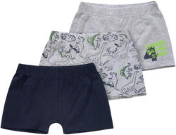 3 Jungen Retroboxer mit Dino-Print