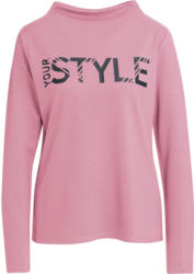 Damen Sweatshirt mit gummiertem Print