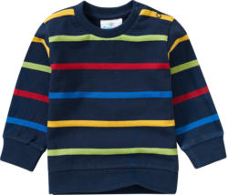 Baby Sweatshirt mit bunten Ringeln
