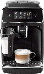 Philips Serie 2200 Kaffeevollautomat EP2231/40 mit LatteGo Milchsystem, schwarz