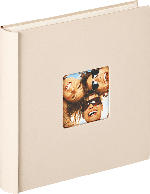 MediaMarkt WALTHER Designalbum Fun Fotoalbum , 100 Seiten , Strukturpapier , Sand