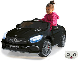 JAMARA KIDS Ride-On Mercedes SL65 Elektrofahrzeug, Schwarz
