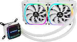 ENERMAX Aquafusion 240 Weiß RGB CPU Wasserkühler, Weiß