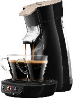 MediaMarkt PHILIPS Senseo Viva Café Eco HD6562/35 Kaffeepadmaschine (Nougat)
