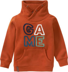 Jungen Sweatshirt mit Schalkragen