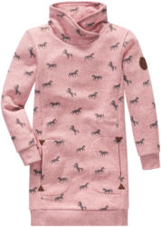 Mädchen Sweatkleid mit Pferde-Allover