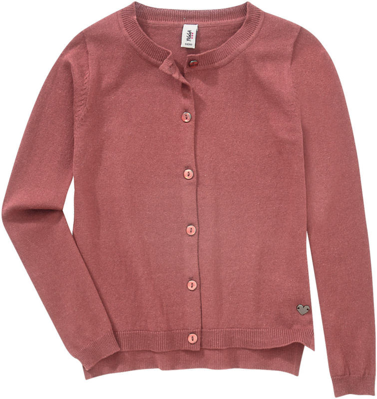 Mädchen Strickjacke mit Knopfleiste