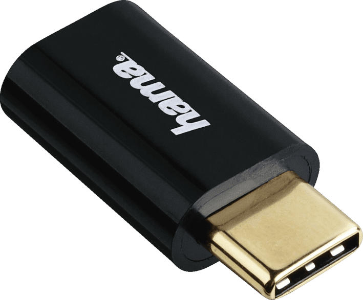 HAMA USB-C Adapter, Schwarz