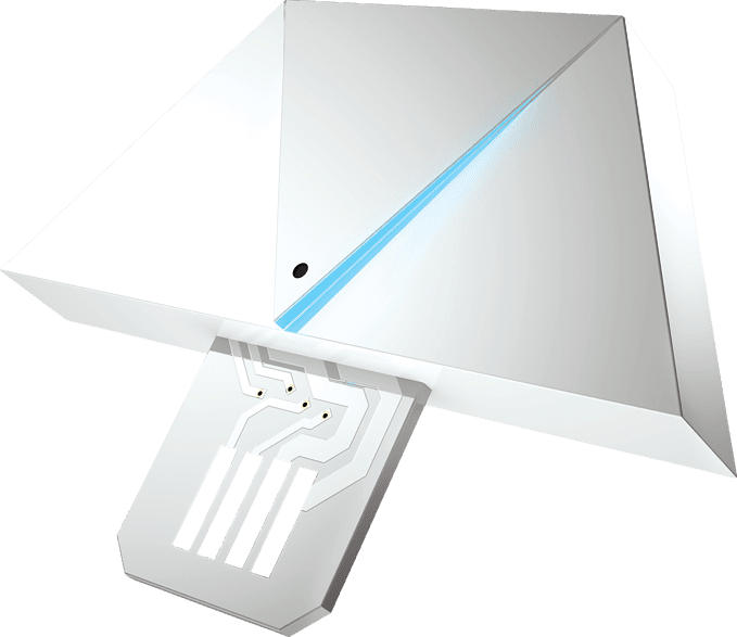 NANOLEAF NL28-20XXTW-ACC Aurora Rhythmusmodul, Hellgrau