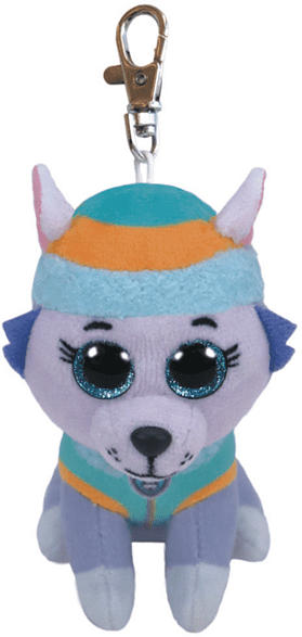 TY Paw Patrol Everest 8,5 cm Schlüsselanhänger, Mehrfarbig