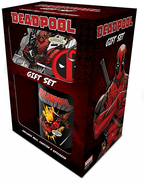 EMPIRE Deadpool - Action - Geschenk-Set Geschenk-Set, Mehrfarbig
