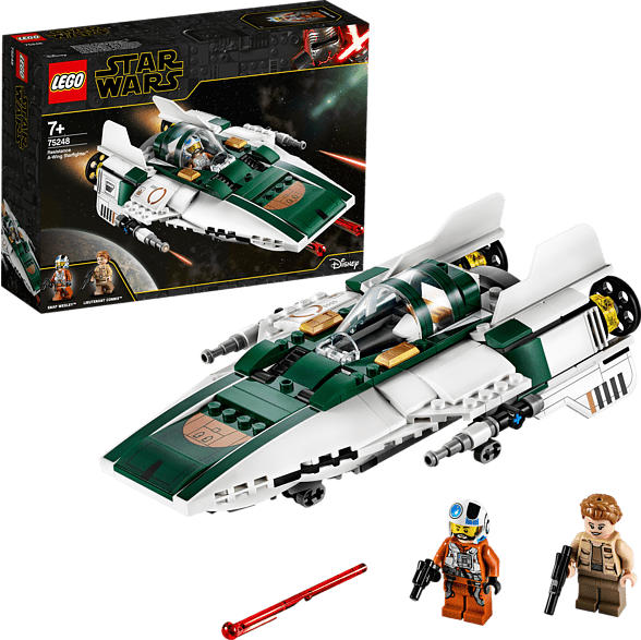 LEGO 75248 Widerstands A-Wing Starfighter™ Bausatz, Mehrfarbig