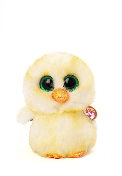 TY Lemon Drop Küken 15cm Plüschfigur, Mehrfarbig