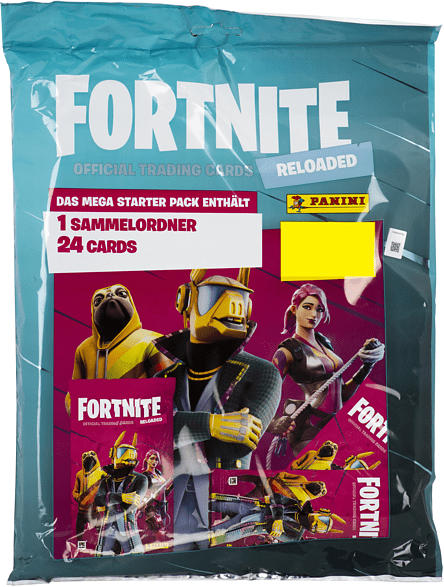 PANINI Fortnite Trading Cards Reloaded - Starter Pack Sammelkarten, Mehrfarbig