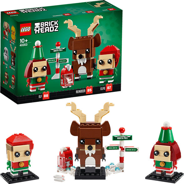 LEGO Rentier und Elfen Spielset, Mehrfarbig