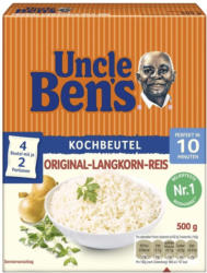 Uncle Ben's Reis versch. Sorten, jede 500-g-Packung
