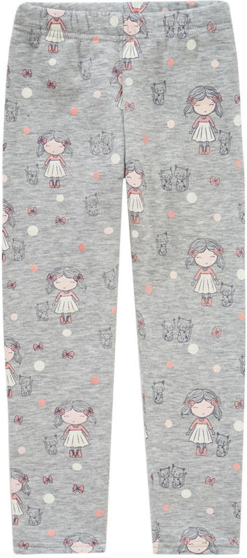 Mädchen Thermoleggings mit Allover-Print