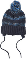 Baby Strickmütze mit Bommel