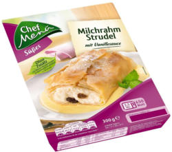Chef Menü Milchrahmstrudel
