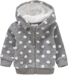 Baby Sweatjacke mit Punkte-Allover