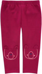 Baby Sweatleggings mit Teddy-Motiv