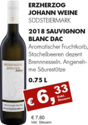 2018 Sauvignon Blanc DAC