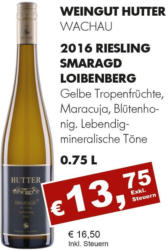 2016 Riesling Smaragd Loibenberg