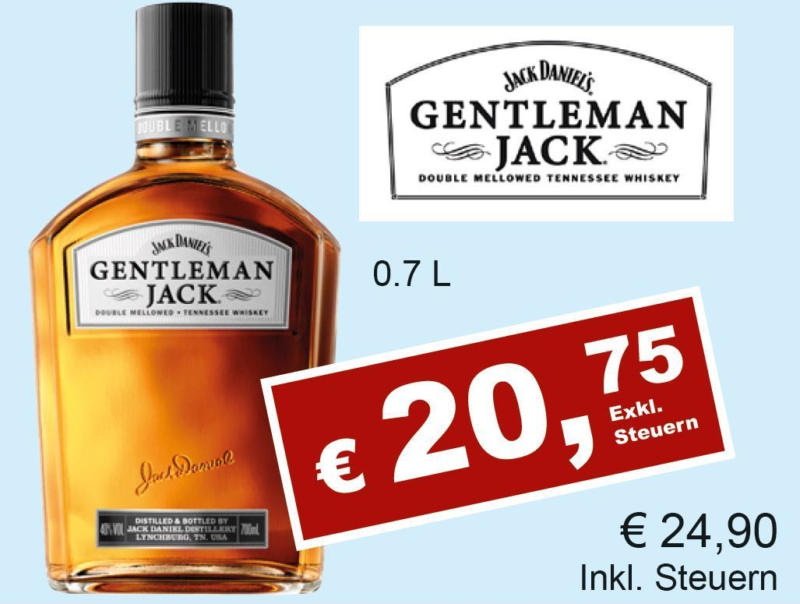 Jack Daniel's Gentleman Jack Whisky