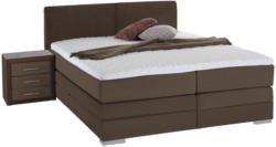 Boxspringbett Alexandra ca.200x200cm,braun