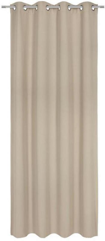 Vorhang mit Ösen Elma B: 140cm, Sand
