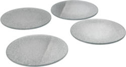 4 Glasuntersetzer im Set