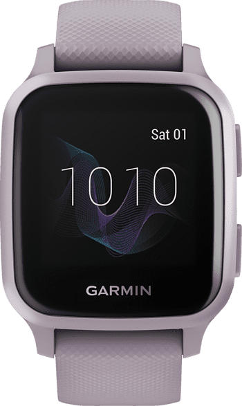 GARMIN Venu SQ Smartwatch Polymer, Silikon, -, Lavendel