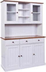Vitrine Westerland 6.2 B: 131cm Kiefer Massiv