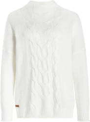 Damen Strickpullover mit Zopfmuster