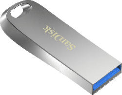 64GB USB Stick Ultra Luxe, Silber, USB-A 3.0 (SDCZ74-064G-G46)