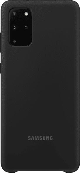 Silicone Cover für Galaxy S20+, Schwarz
