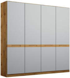Drehtürenschrank Rangun B: 181 cm Grau
