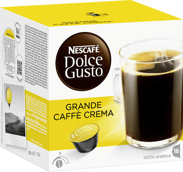 DOLCE GUSTO 12120090 Grande Caffè Crema Kaffeekapseln (NESCAFÉ® Dolce Gusto®)