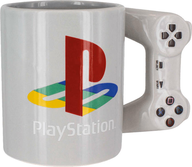 PALADONE PRODUCTS Playstation Controller Becher ca. 300ml Tasse, Mehrfarbig